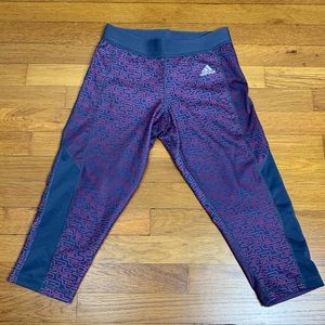 Adidas techfit medium compression leggings Small
